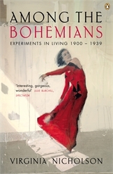 Book cover of Among the Bohemians by Virginia Nicholson