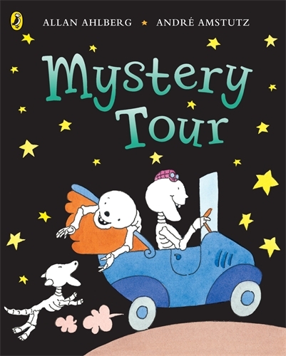 Book cover of Funnybones: Mystery Tour by Allan Ahlberg