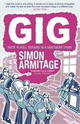 Book cover of Gig by Simon Armitage