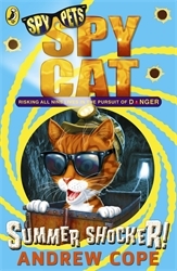 Book cover of Spy Cat: Summer Shocker! by Andrew Cope