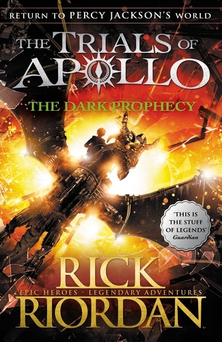 Book cover of #2 - The Dark Prophecy (The Trials of Apollo Book 2) by Rick Riordan