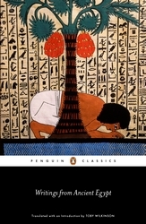 Book cover of Writings from Ancient Egypt by Toby Wilkinson
