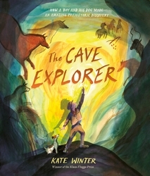 Book cover of The Cave Explorer by Kate Winter
