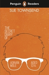 Book cover of Penguin Readers Level 3: The Secret Diary of Adrian Mole Aged 13 ¾ (ELT Graded Reader) by Sue Townsend