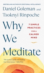 Book cover of Why We Meditate by Daniel Goleman, Tsoknyi Rinpoche