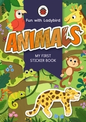 Book cover of Fun With Ladybird: My First Sticker Book: Animals by Ladybird