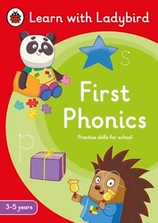 Book cover of First Phonics: A Learn with Ladybird Activity Book (3-5 years) by Ladybird