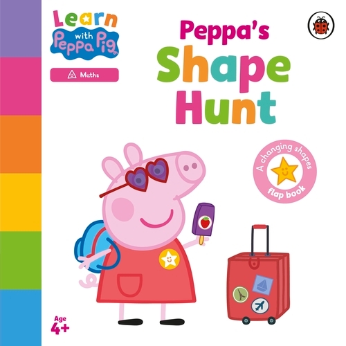Book cover of Learn with Peppa: Peppa's Shape Hunt by Peppa Pig