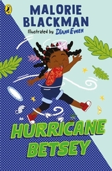 Book cover of Hurricane Betsey by Malorie Blackman