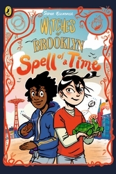 Book cover of Witches of Brooklyn: Spell of a Time by Sophie Escabasse