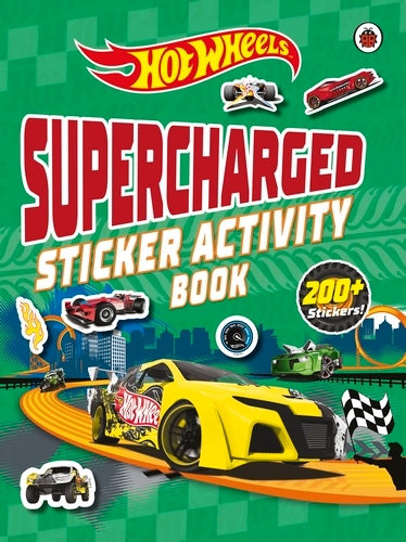Book cover of Hot Wheels: Supercharged Sticker Activity Book by Hot Wheels