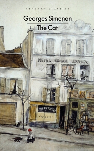 Book cover of The Cat by Georges Simenon