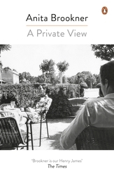 Book cover of A Private View by Anita Brookner
