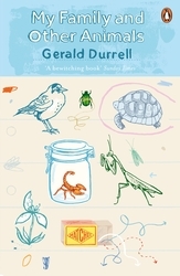 Book cover of My Family and Other Animals by Gerald Durrell