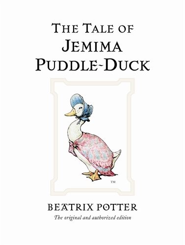 Book cover of The Tale of Jemima Puddle-Duck by Beatrix Potter