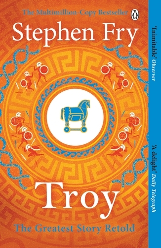 Book cover of #3 - Troy by Stephen Fry