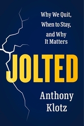 Book cover of Jolted by Anthony Klotz