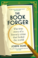 Book cover of The Book Forger by Joseph Hone