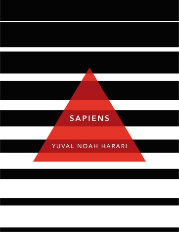 Book cover of Sapiens by Yuval Noah Harari