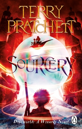 Book cover of #5 - Sourcery by Terry Pratchett