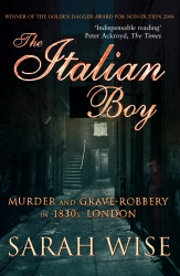 Book cover of The Italian Boy by Sarah Wise