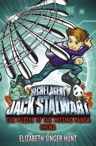 Book cover of #7 - Jack Stalwart: The Puzzle of the Missing Panda by Elizabeth Singer Hunt