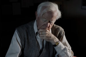 A portrait of John Le Carré