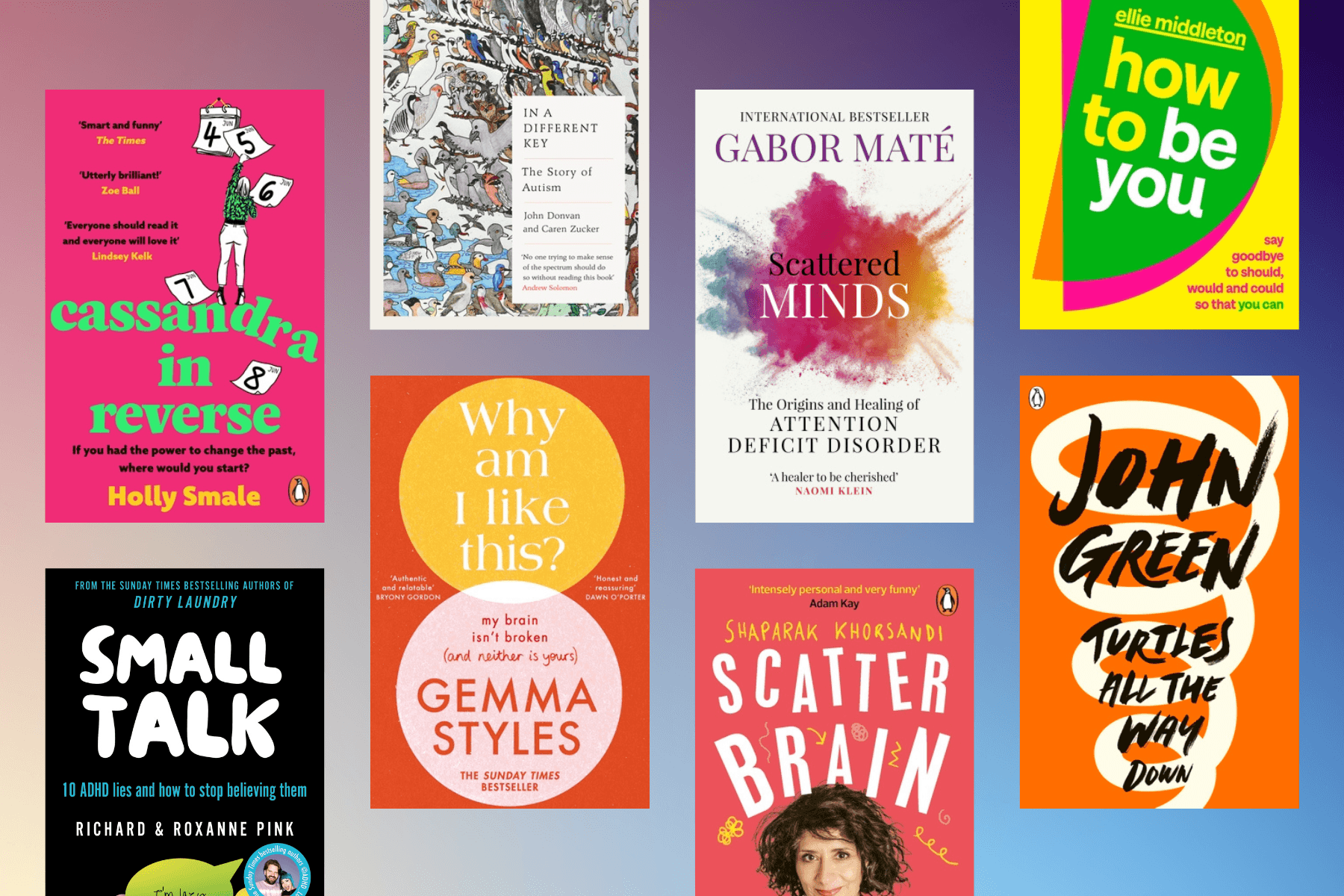 Books about ADHD, autism, and neurodiversity