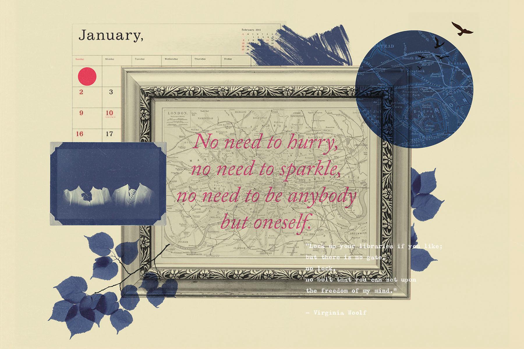 ‘No need to sparkle’: why we should all take Virginia Woolf’s advice in 2021