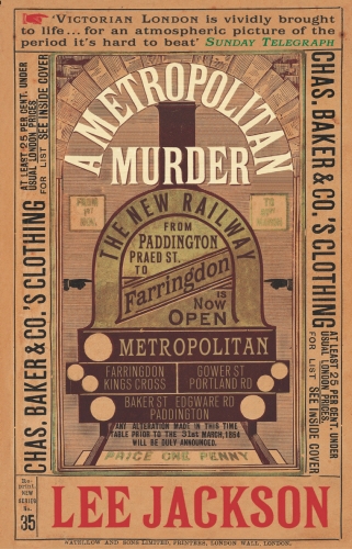 Book cover of #1 - A Metropolitan Murder by Lee Jackson