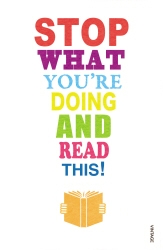 Book cover of Stop What You're Doing And Read This! by Mark Haddon, Michael Rosen, Zadie Smith, Carmen Callil, Jeanette Winterson, Tim Parks, Blake Morrison, Maryanne Wolf, Mirit Barzillai, Nicholas Carr, Jane Davis