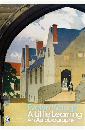 Book cover of A Little Learning by Evelyn Waugh