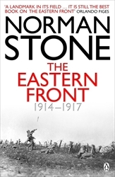 Book cover of The Eastern Front 1914-1917 by Norman Stone