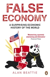 Book cover of False Economy by Alan Beattie