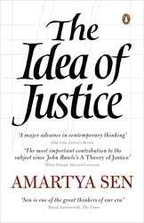 Book cover of The Idea of Justice by Amartya Sen