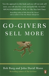 Book cover of Go-Givers Sell More by Bob Burg, John David Mann
