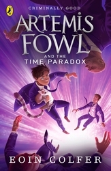 Book cover of Artemis Fowl and the Time Paradox by Eoin Colfer