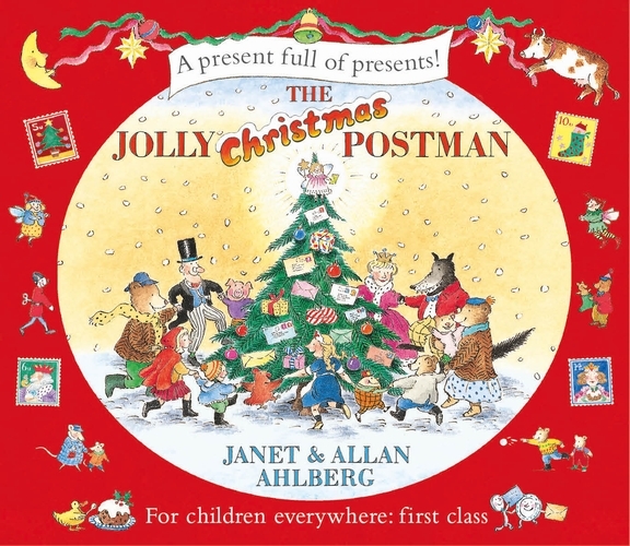 Book cover of The Jolly Christmas Postman by Janet Ahlberg, Allan Ahlberg