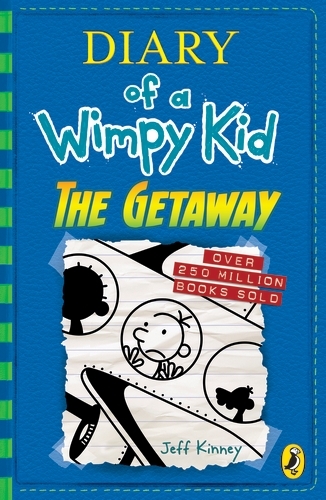 Book cover of #12 - Diary of a Wimpy Kid: The Getaway (Book 12) by Jeff Kinney