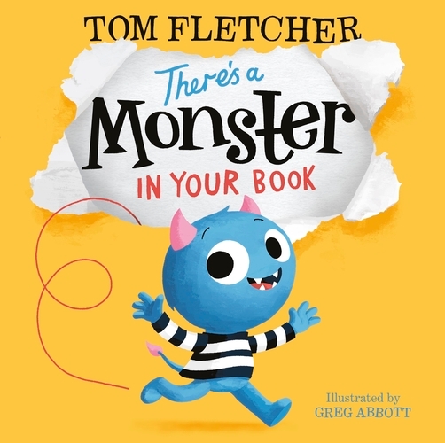 Book cover of There's a Monster in Your Book by Tom Fletcher
