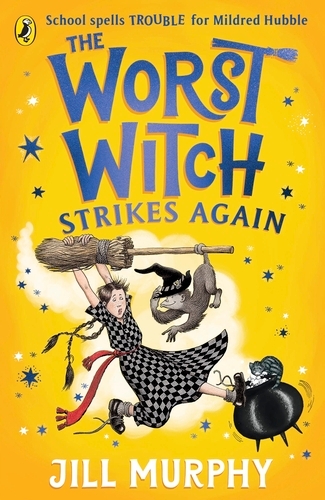 Book cover of The Worst Witch Strikes Again by Jill Murphy