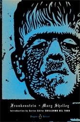 Book cover of Frankenstein by Mary Shelley