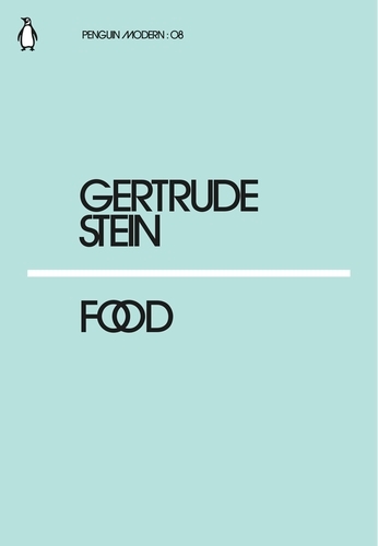 Book cover of Food by Gertrude Stein