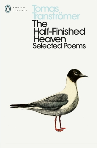 Book cover of The Half-Finished Heaven by Tomas Tranströmer