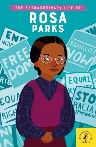 Book cover of The Extraordinary Life of Rosa Parks by Sheila Kanani