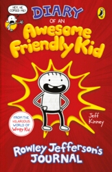 Book cover of Diary of an Awesome Friendly Kid by Jeff Kinney