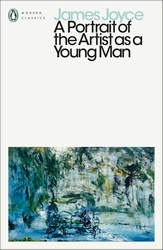 Book cover of A Portrait of the Artist as a Young Man by James Joyce