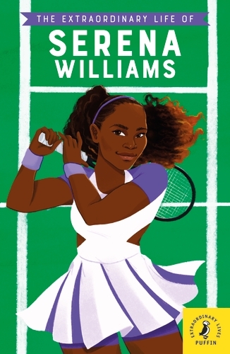Book cover of The Extraordinary Life of Serena Williams by Shelina Janmohamed