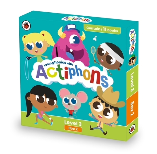Book cover of Actiphons Level 3 Box 2: Books 9-19 by Ladybird