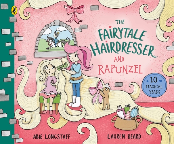 Book cover of The Fairytale Hairdresser and Rapunzel by Abie Longstaff